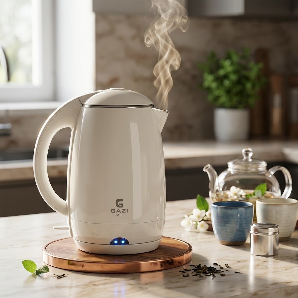 Gazi Smiss Electric Kettle - GB-P-1821W