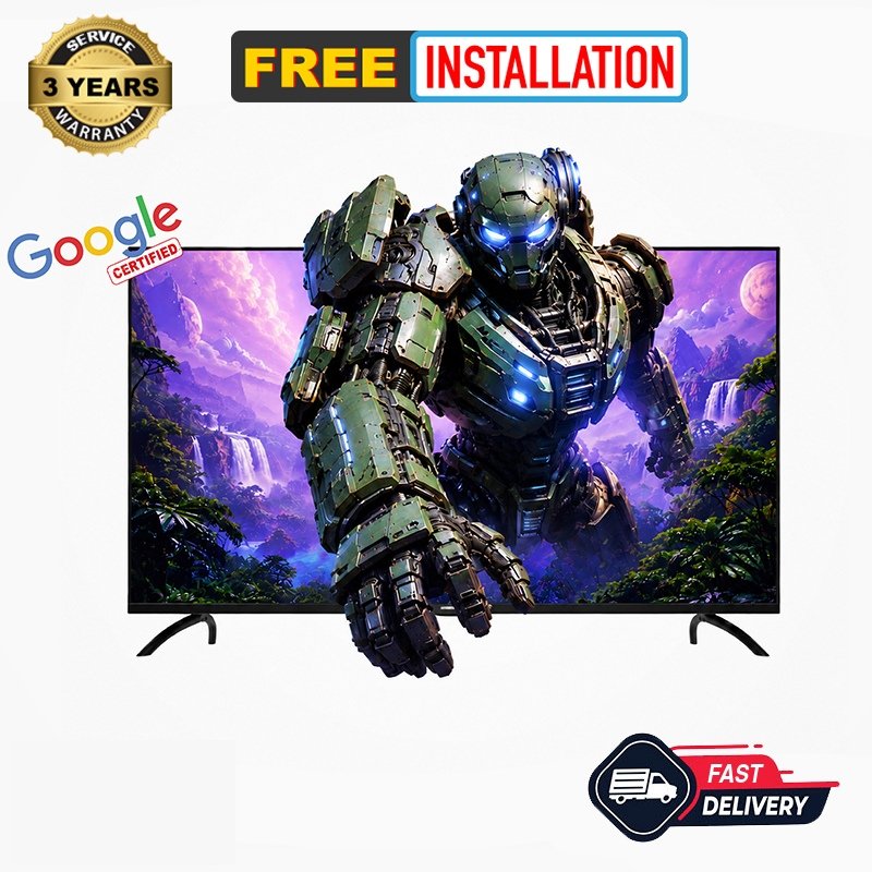 Vision 55" QLED Google TV 4K PQ6 Galaxy Plus
